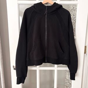 LULULEMON Scuba Oversized Full-Zip Hoodie Black Sz XL/ XXL